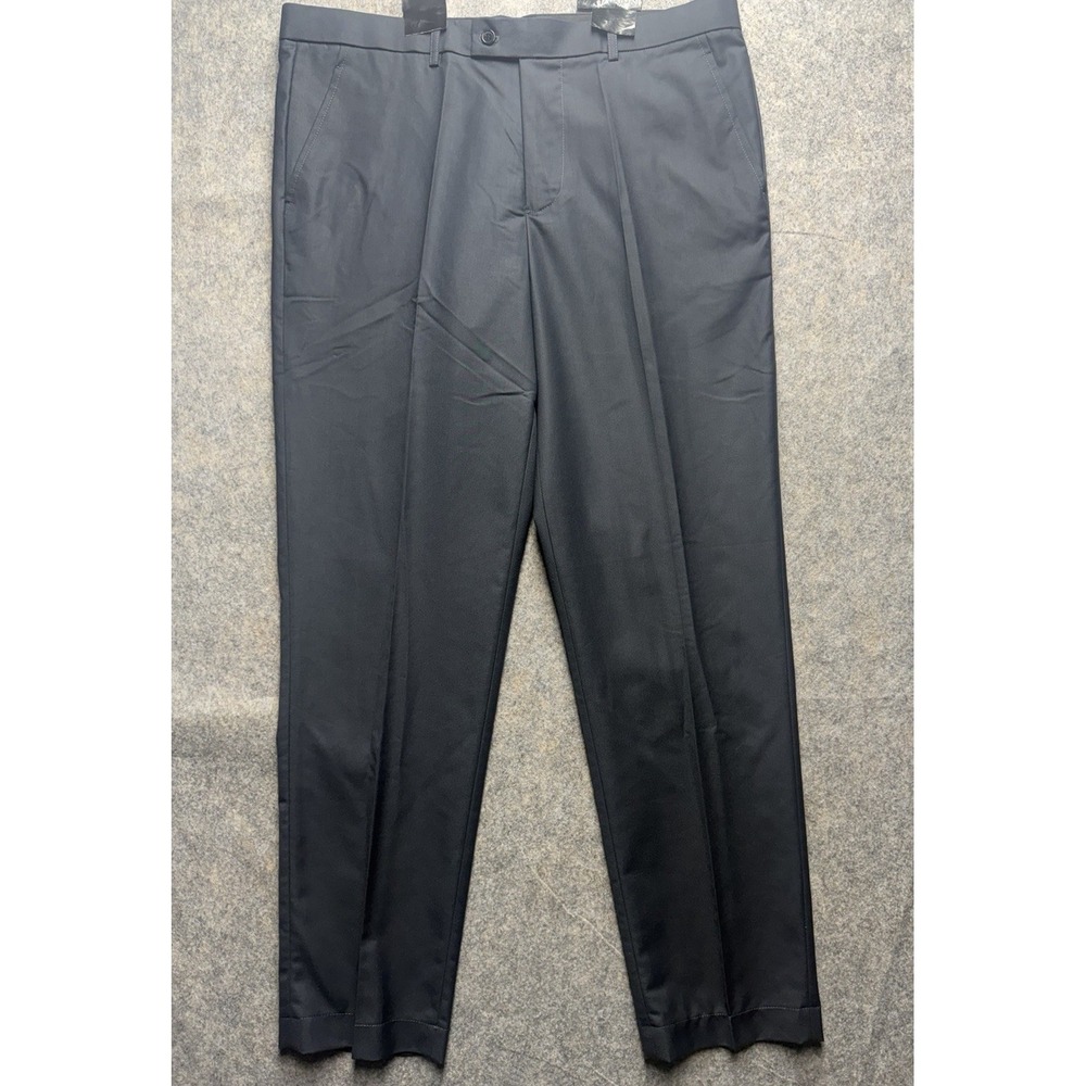 Men's - Performance Dress Pants In Wine/Black - Size 40x32